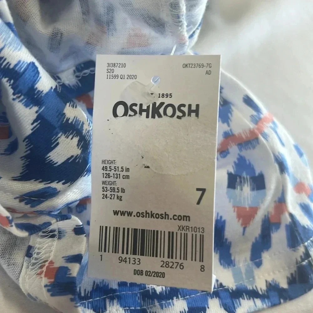 Girls Oshkosh Bgosh tank top 7 - Picture 3 of 5